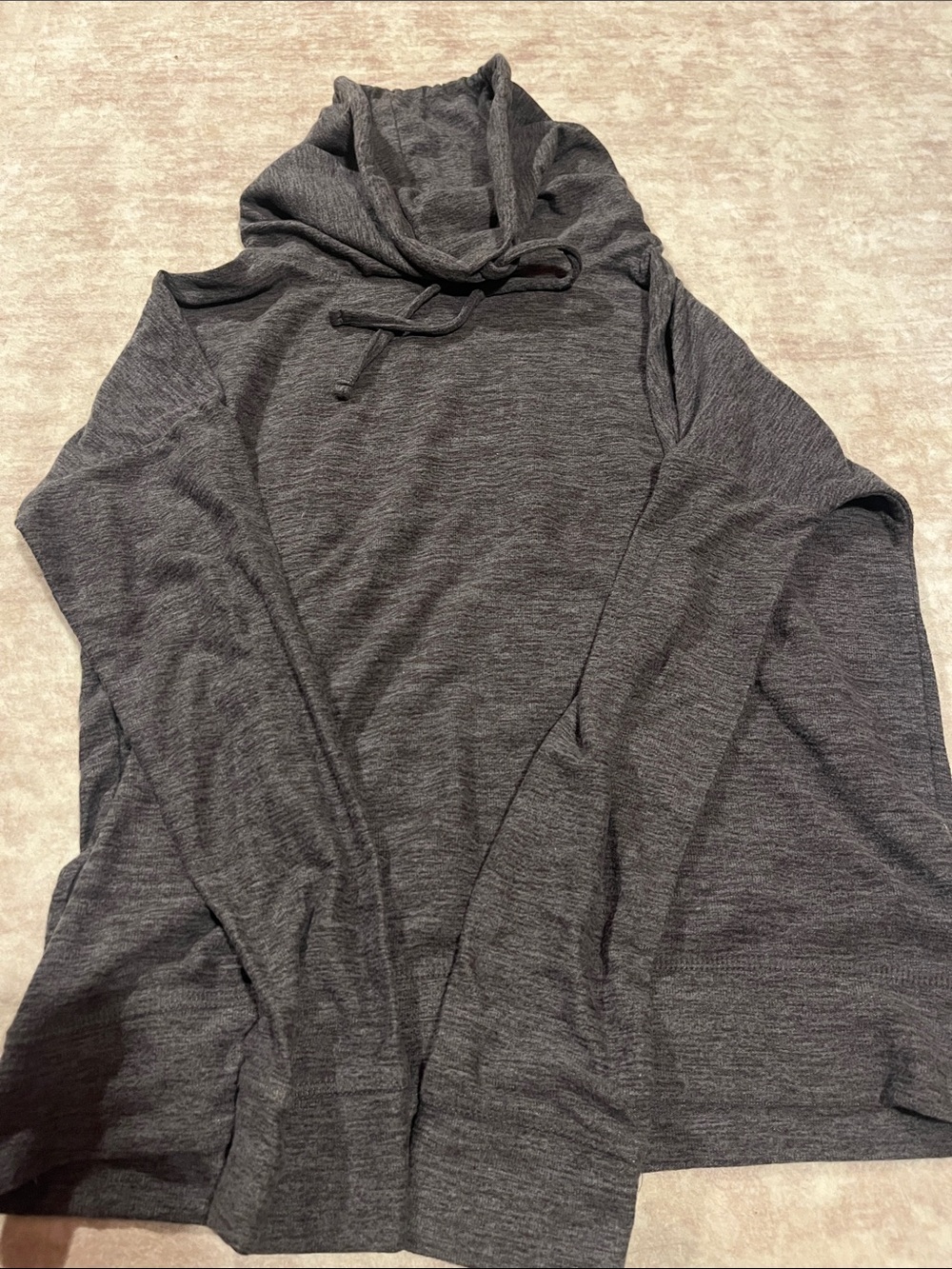 Maurices Charcoal Gray Lightweight Hoodie